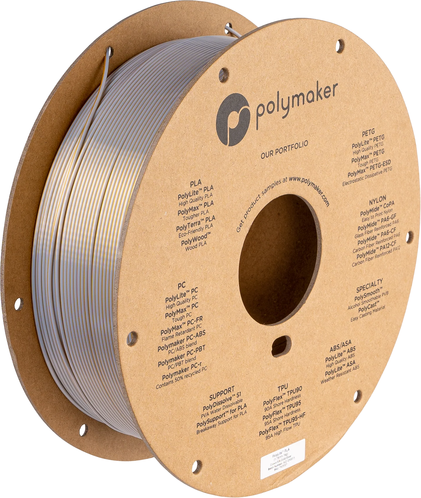 Panchroma™ Dual Silk PLA (Formerly PolyLite™ Dual Silk) - Image 58
