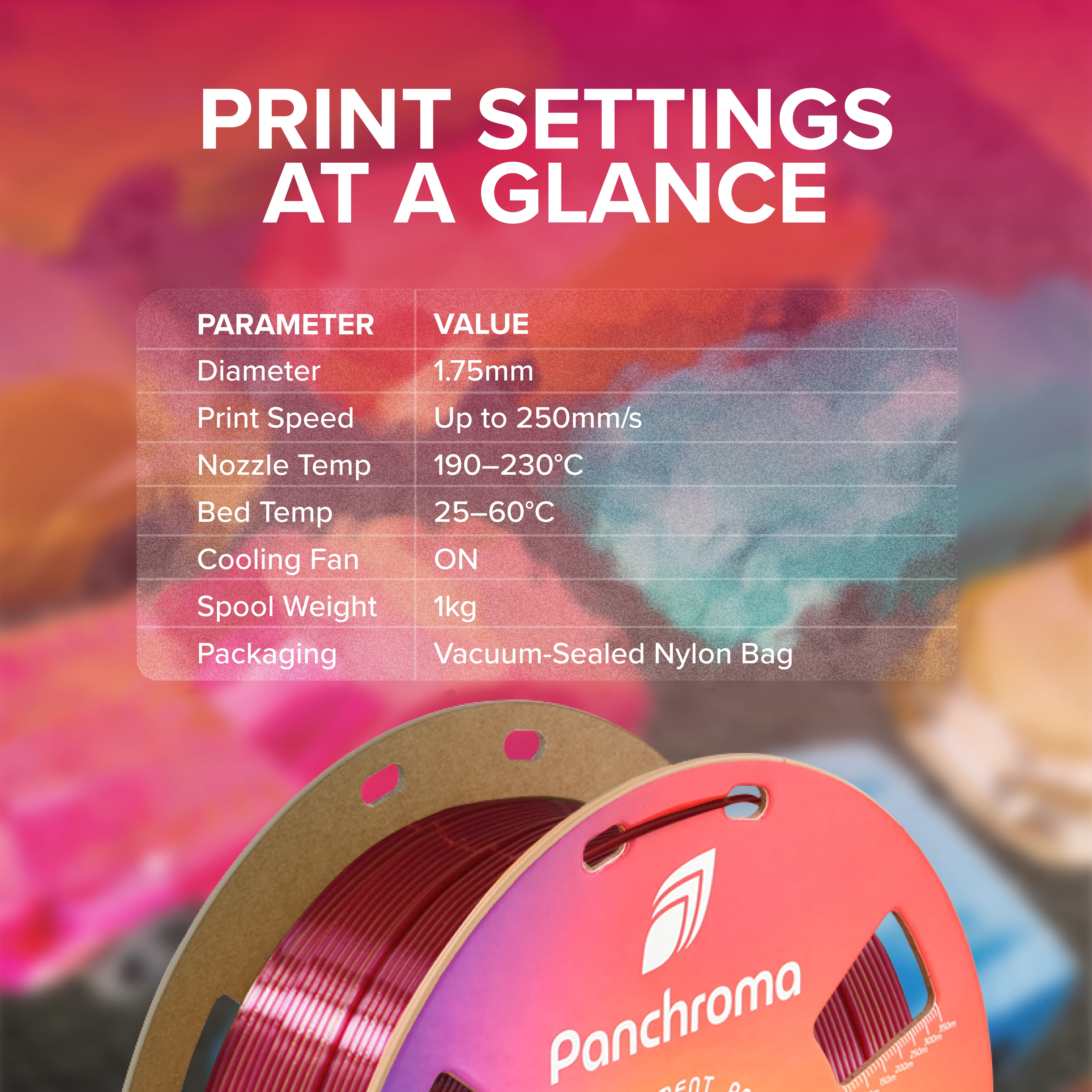 Panchroma™ Dual Silk PLA (Formerly PolyLite™ Dual Silk) - Image 85