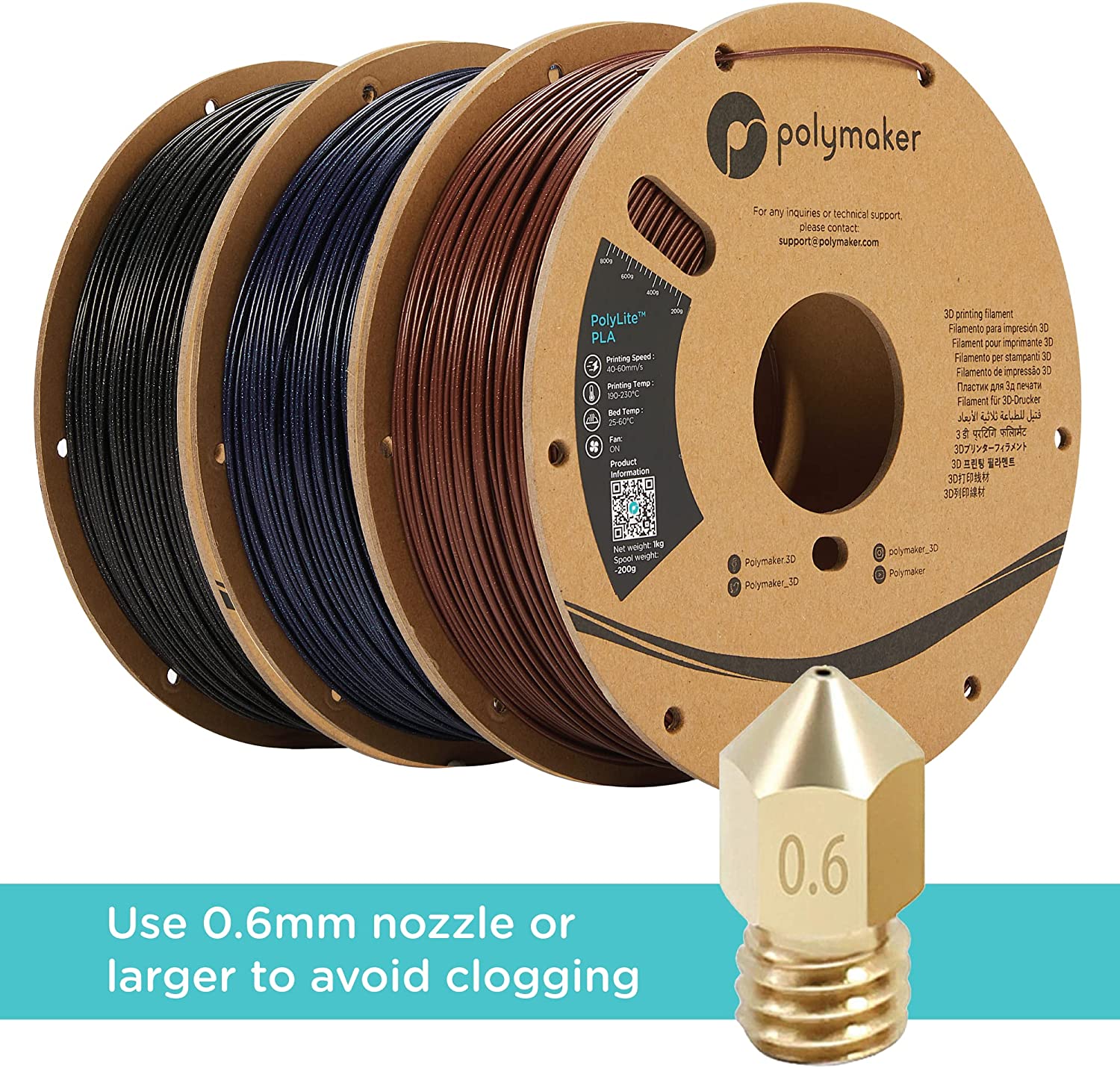 Panchroma™ Galaxy PLA (Formerly PolyLite™ Galaxy) - Image 16