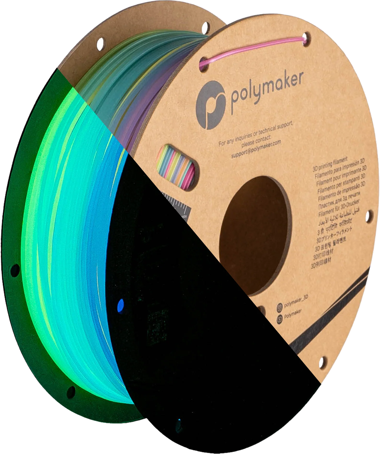 Panchroma™ Luminous PLA (Formerly PolyLite™ Luminous) - Image 3