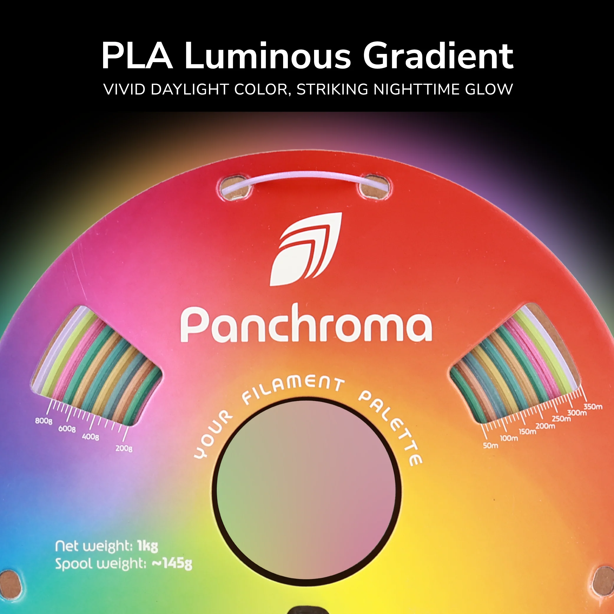 Panchroma™ Gradient Luminous Rainbow PLA - Image 10