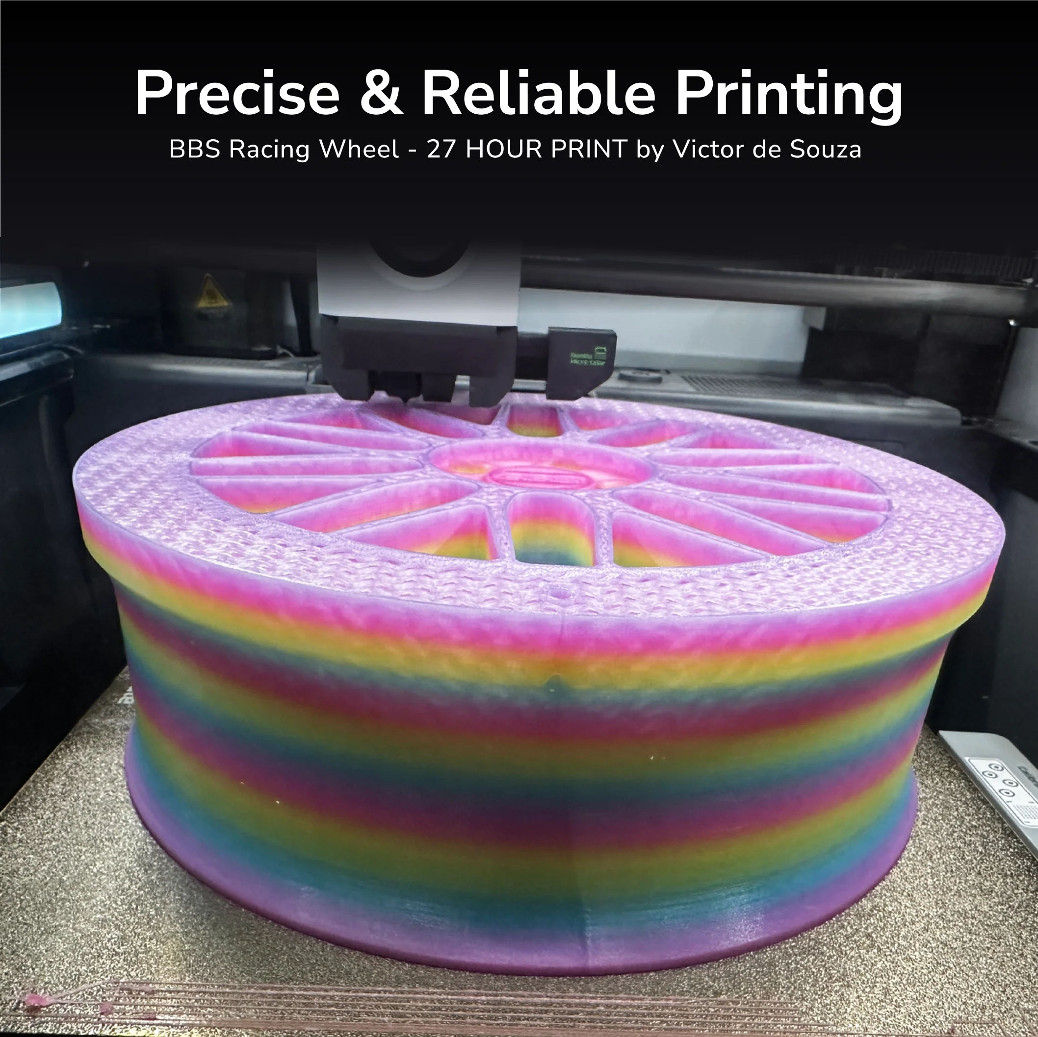 Panchroma™ Gradient Luminous Rainbow PLA - Image 11