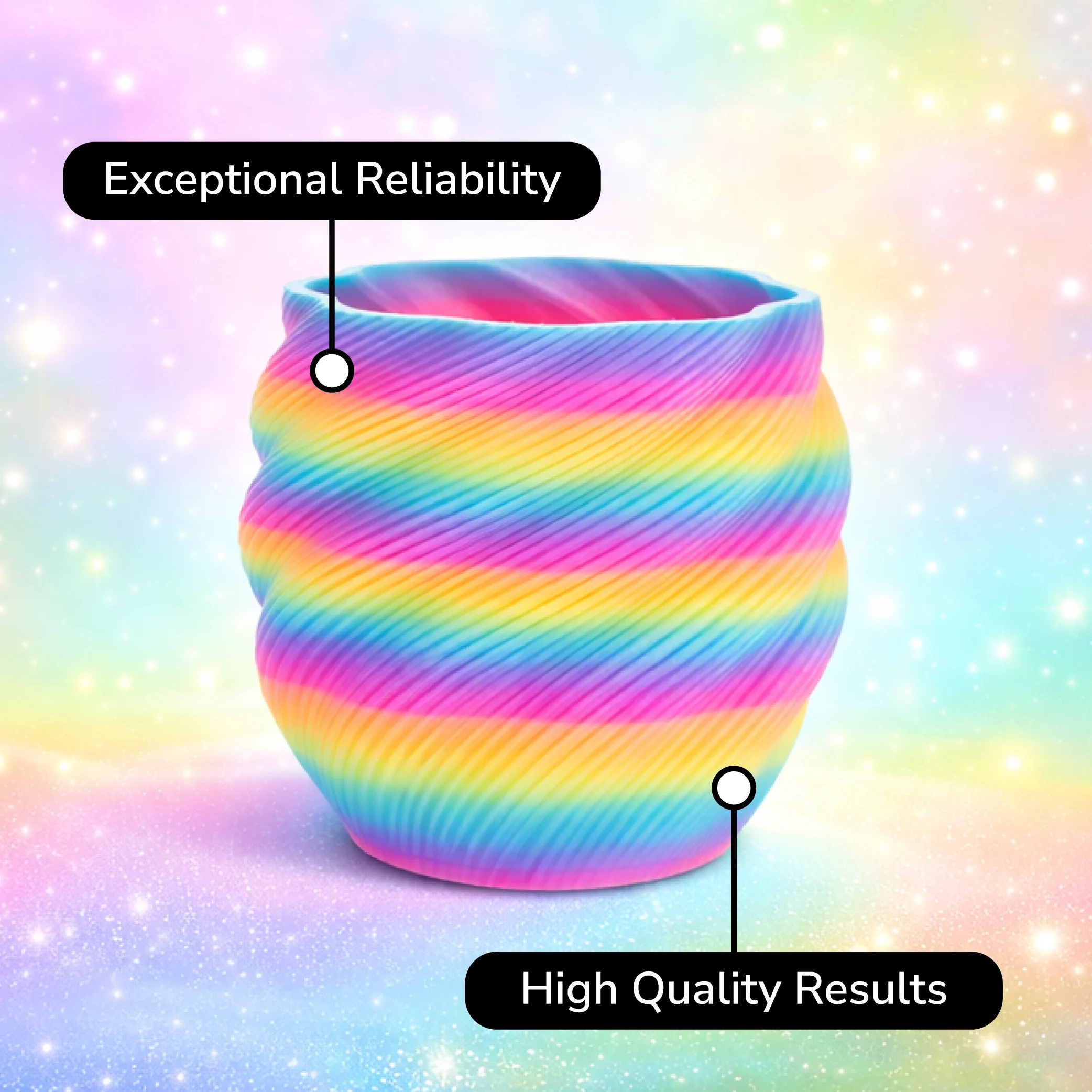 Panchroma™ Gradient Luminous Rainbow PLA - Image 7