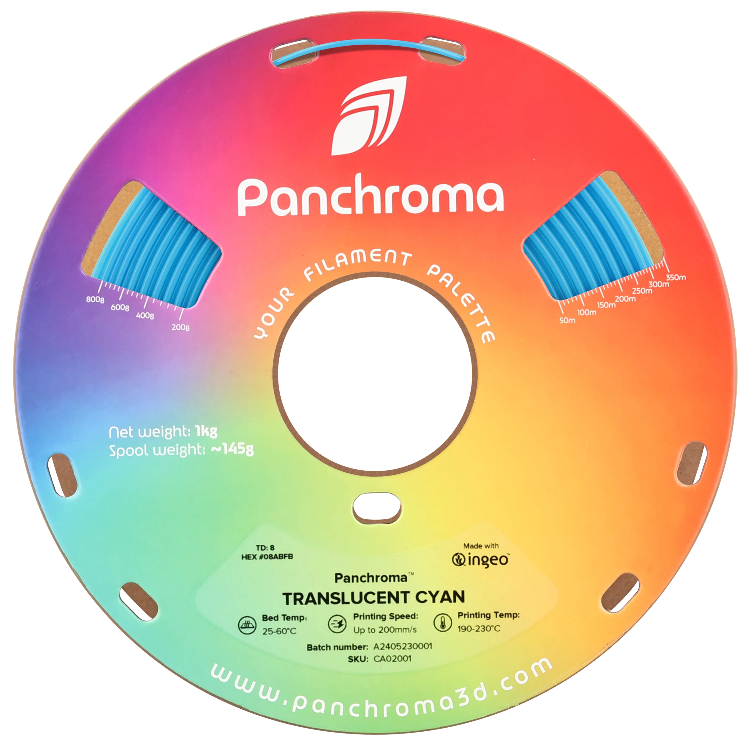 Panchroma™ Translucent PLA - Image 4