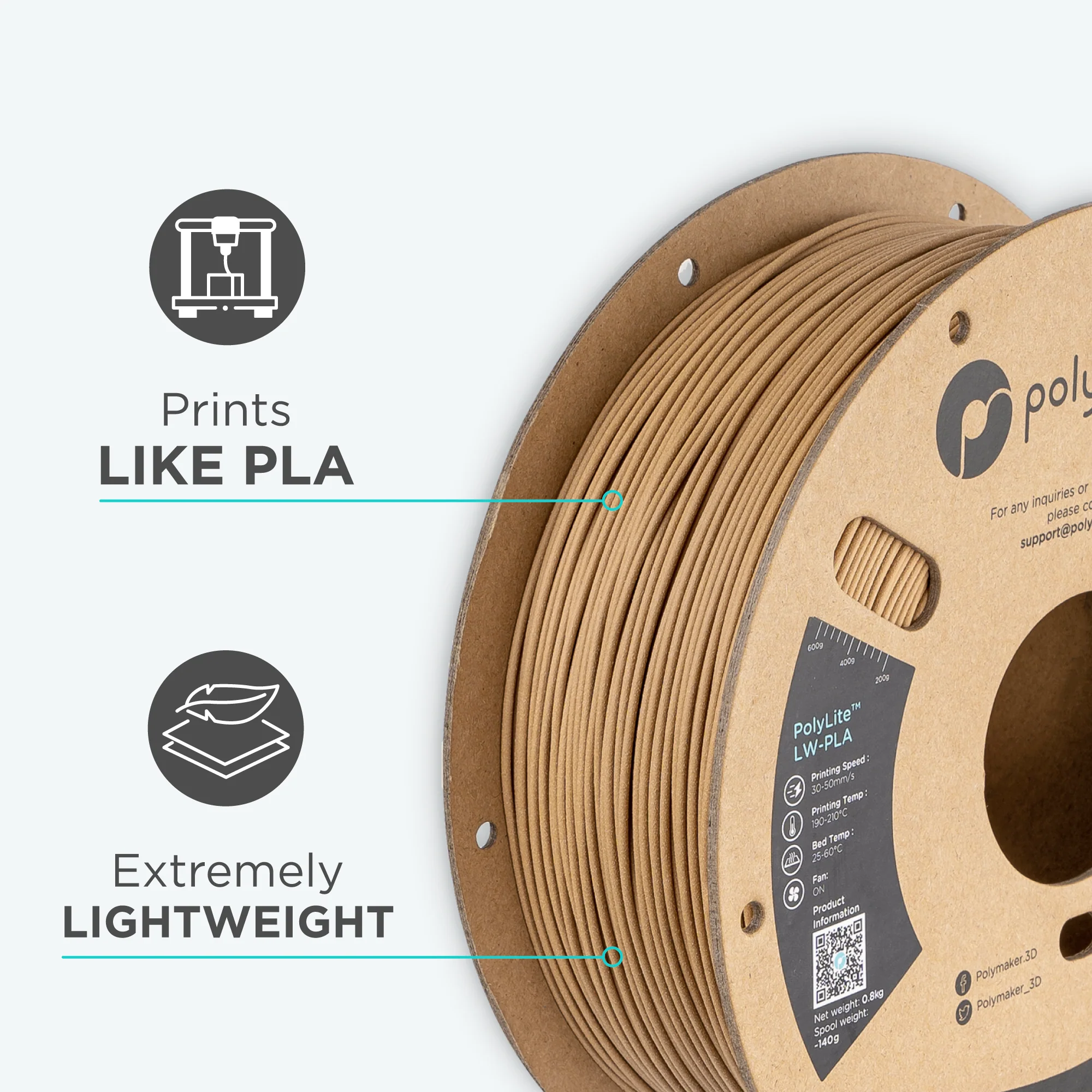 PolyLite™ LW-PLA - Image 62
