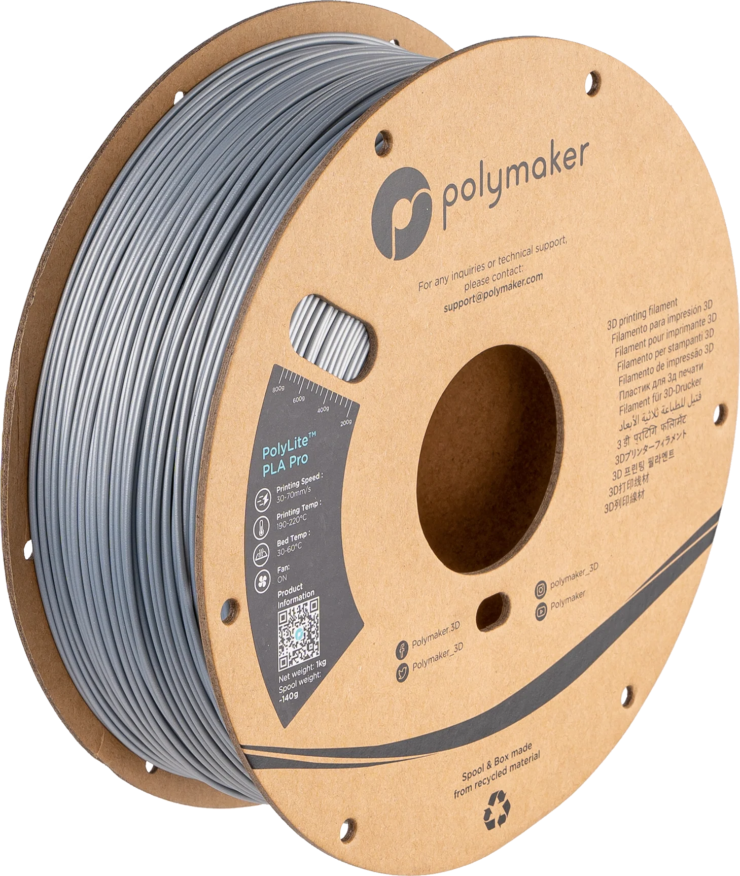 PolyLite™ Metallic PLA Pro - Image 3